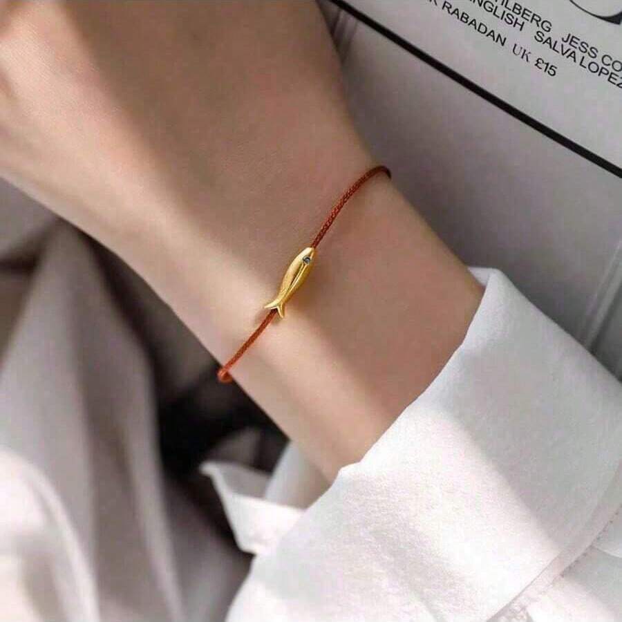 SHEIN سوار سمكة الكارب البسيط للجنسين