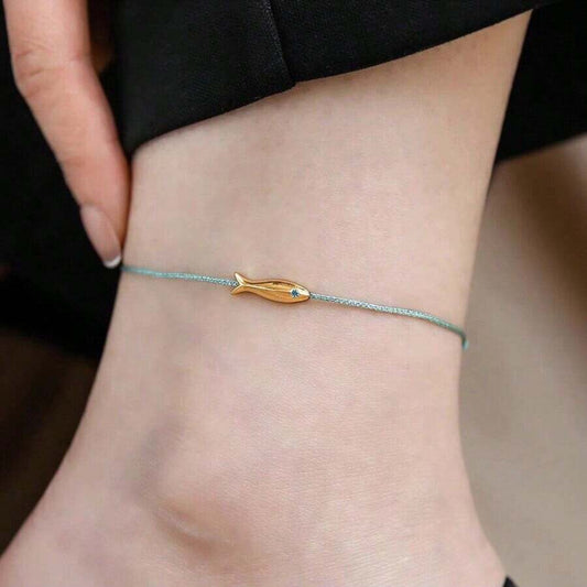 SHEIN سوار سمكة الكارب البسيط للجنسين