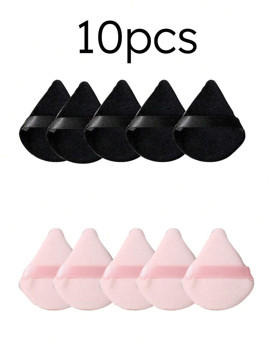 SHEIN إسفنجة مكياج مثلثة للبودرة والأساس