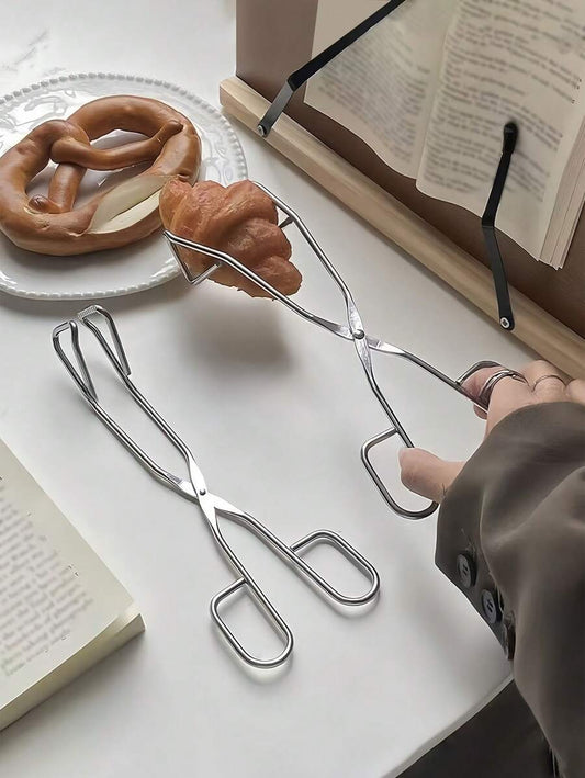 SHEIN مشبك خبز ستانلس ستيل بسيط للمعجنات والطبخ