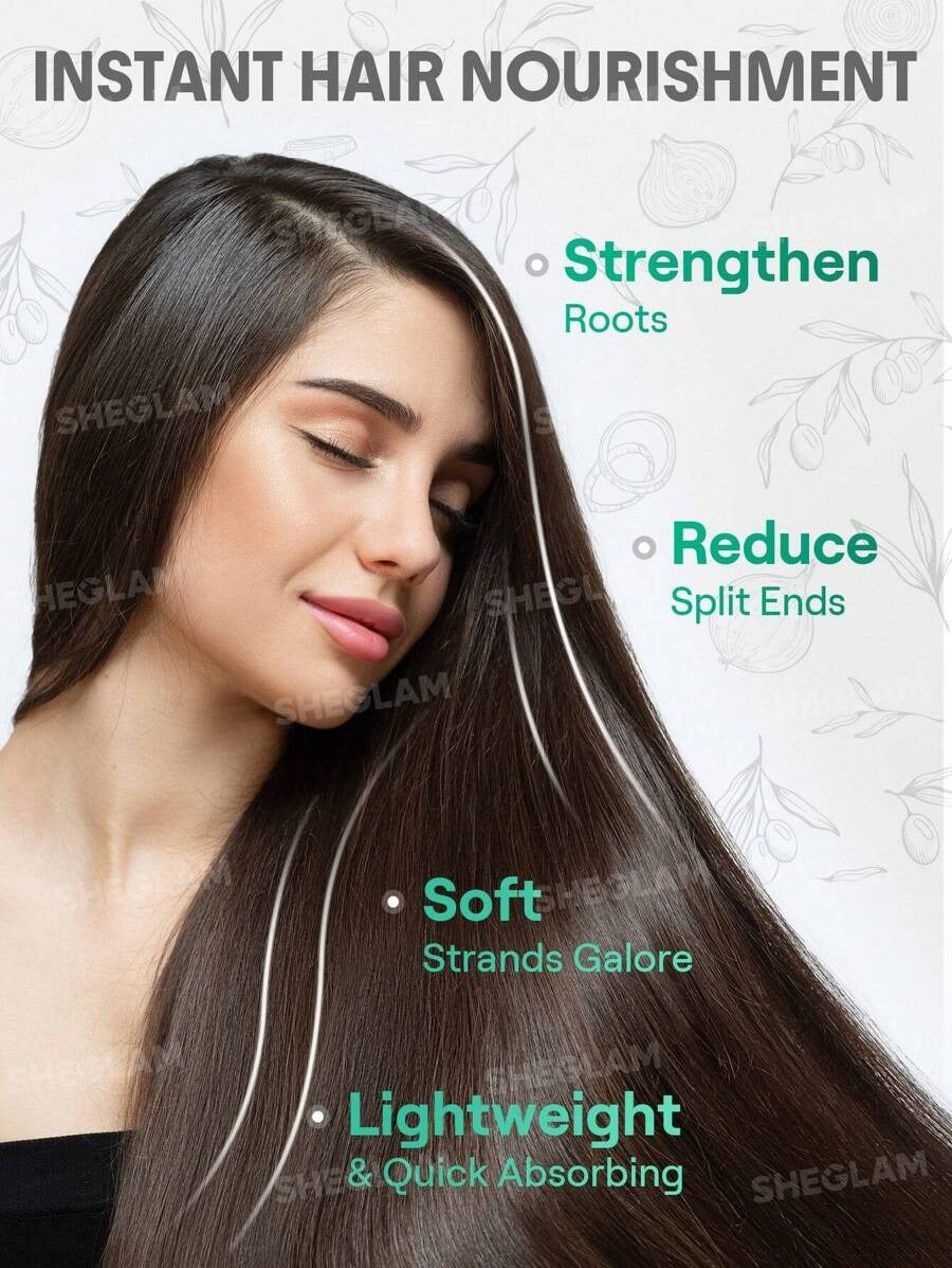 SHEGLAM HAIR زيت بالبصل الأحمر لتقوية وترطيب الشعر وفروة الرأس