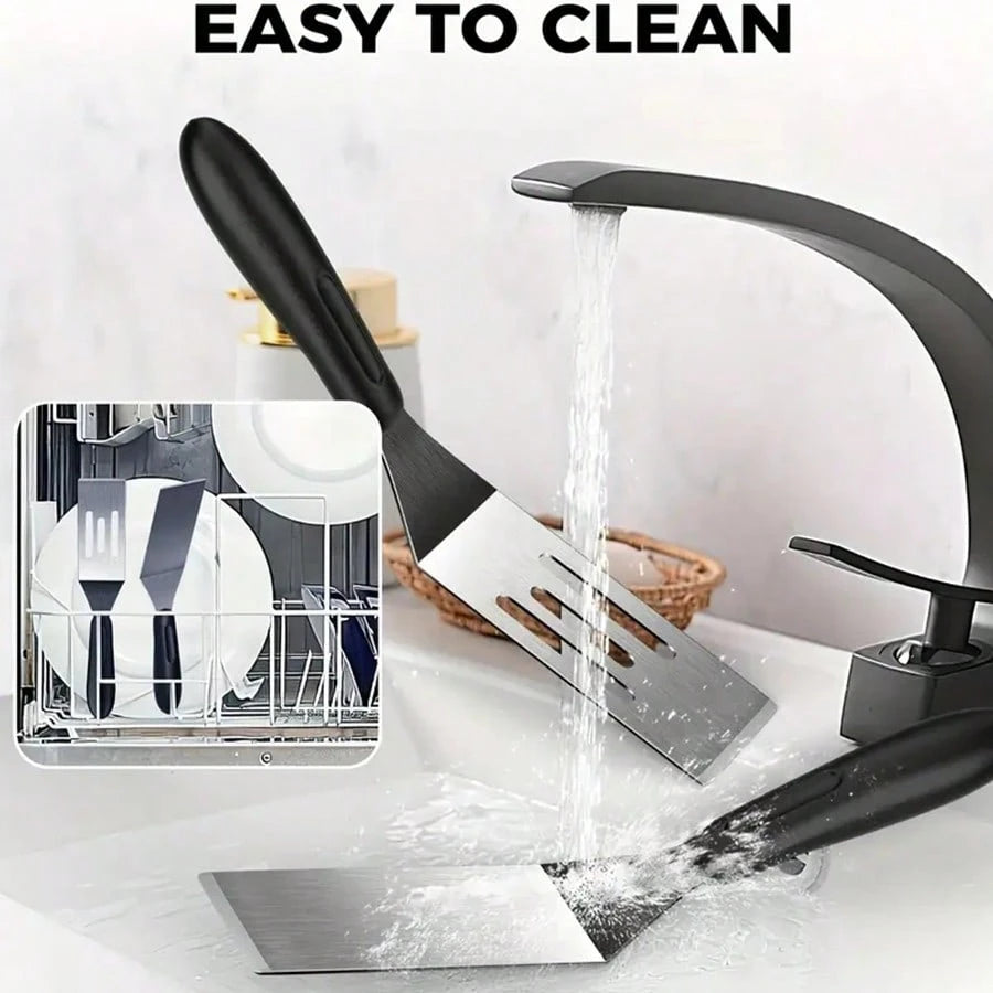 SHEIN مقشطة صغيرة ستانلس ستيل للمطبخ والطهي