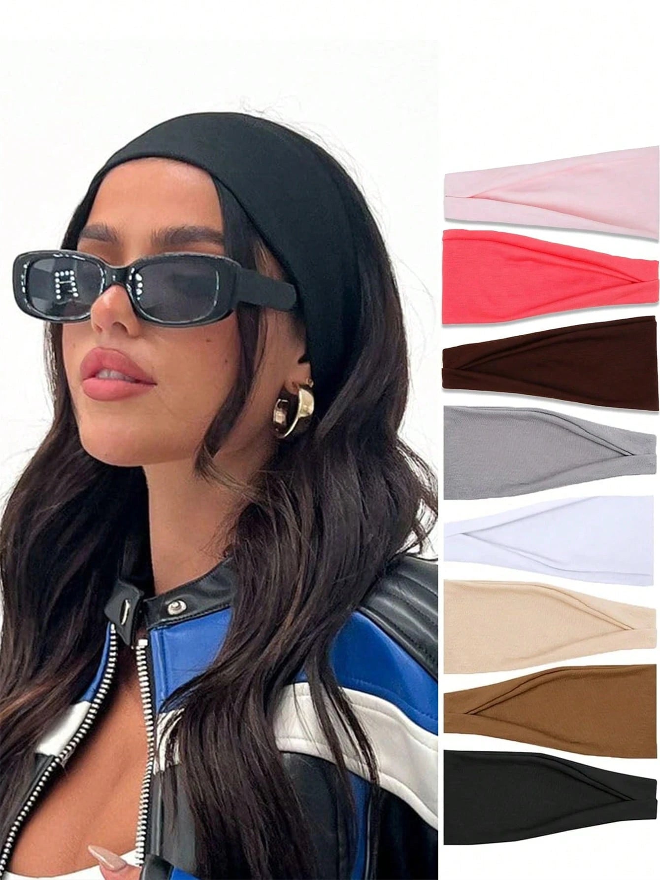 SHEIN عصابة للرأس المرنة