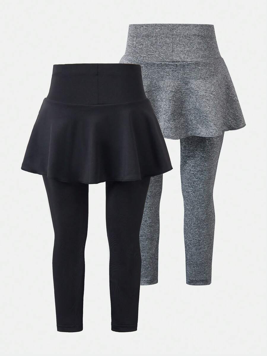 SHEIN Reset Phase طقم بناتي قطعتان بطبعة فراشات وفيونكة