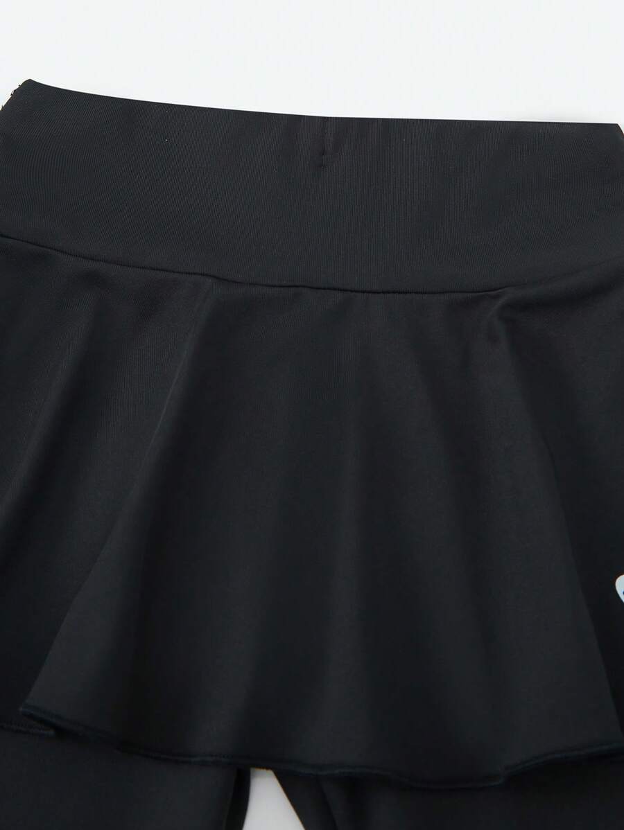 SHEIN Reset Phase طقم بناتي قطعتان بطبعة فراشات وفيونكة