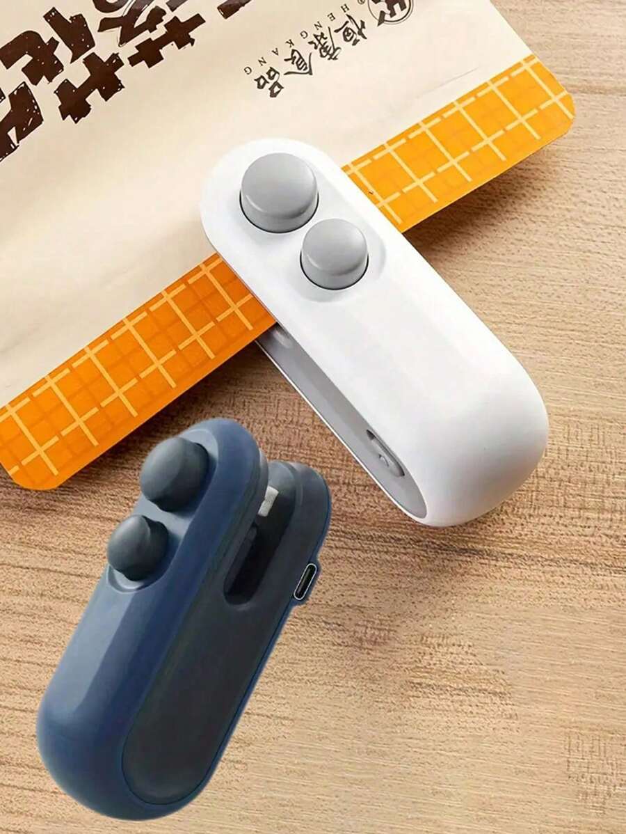 SHEIN USB جهاز ختم أكياس بلاستيكية كهربائي صغير 2 في 1 بشحن