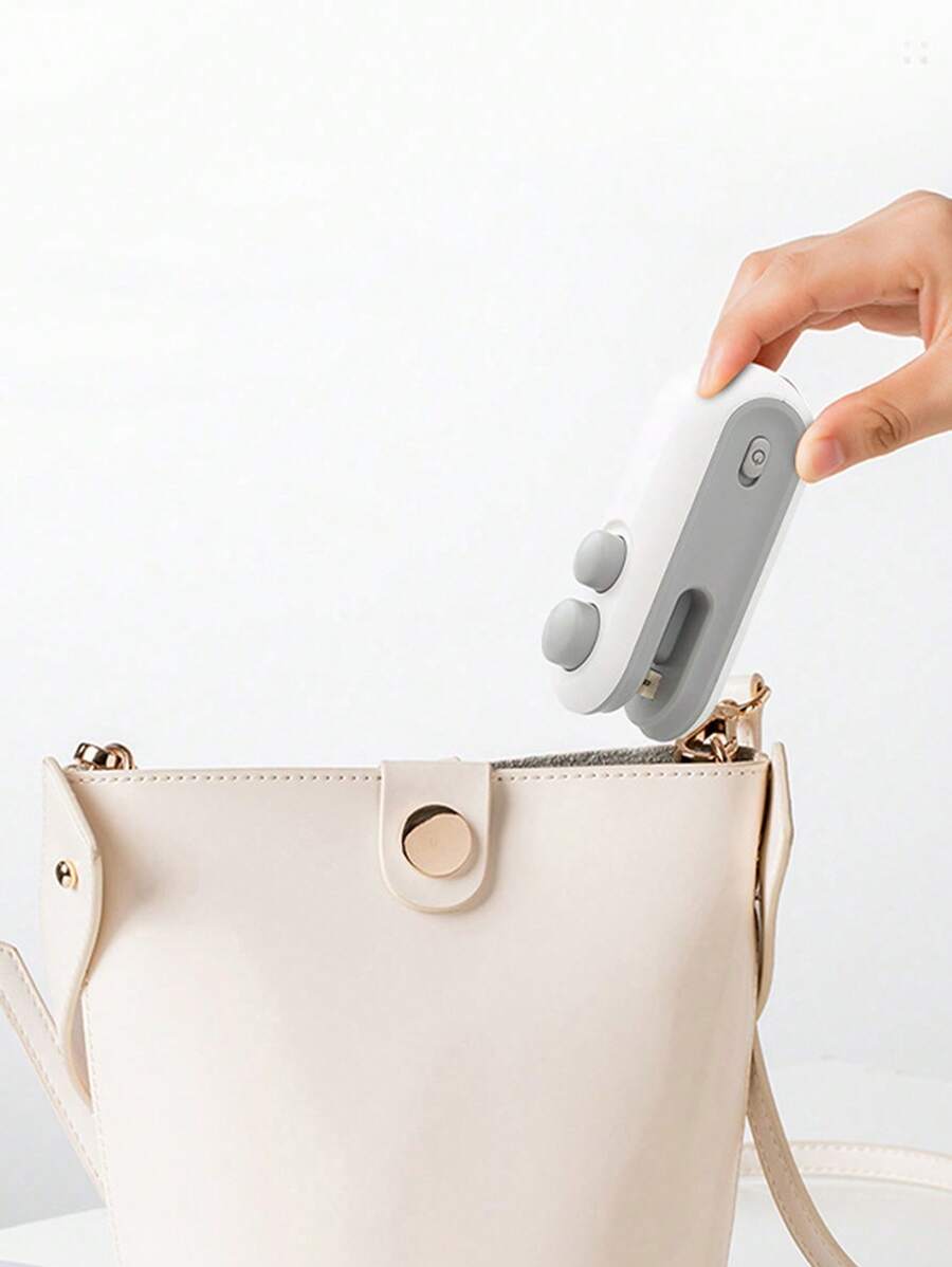SHEIN USB جهاز ختم أكياس بلاستيكية كهربائي صغير 2 في 1 بشحن