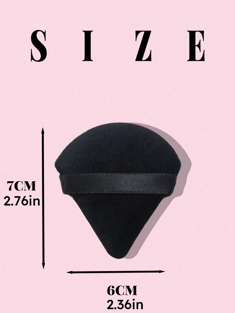 SHEIN إسفنجة مكياج مثلثة للبودرة والأساس