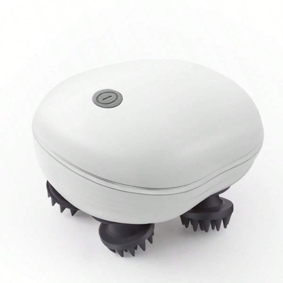 SHEIN جهاز تدليك فروة الرأس الكهربائي اللاسلكي بـ4 مخالب