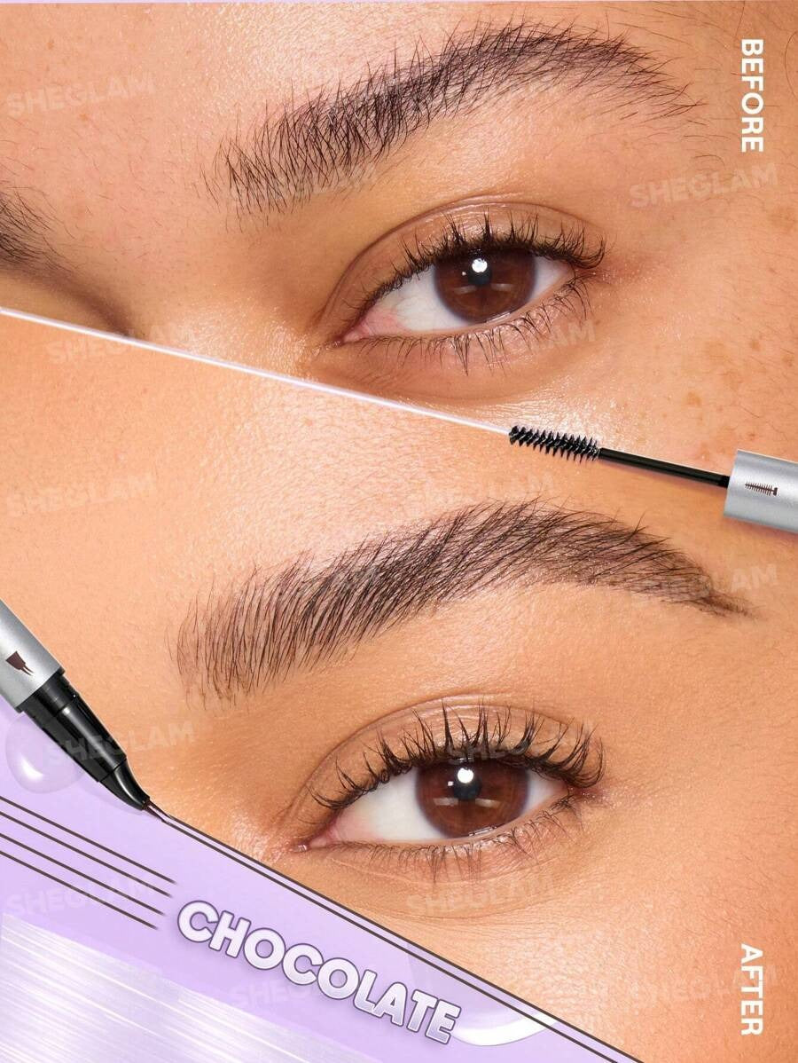 SHEGLAM Real Flow Lamination قلم حواجب لتحديد ورفع طبيعي