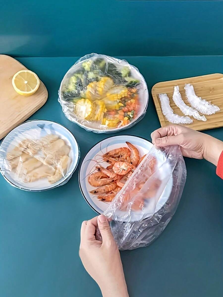 SHEIN عبوة غلاف بلاستيكي وأغطية استحمام