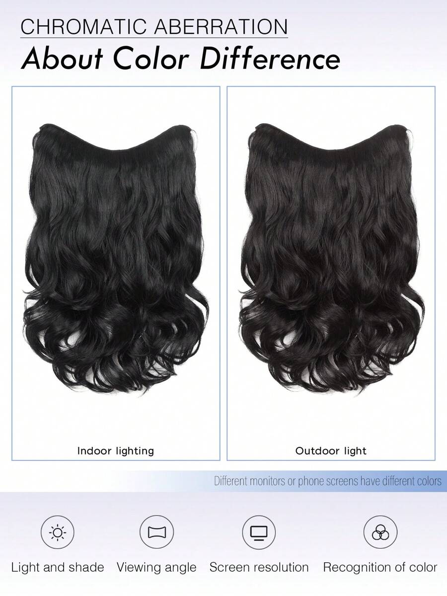 SHEIN وصلة شعر متموجة بمشبك بستايل بودي ويف