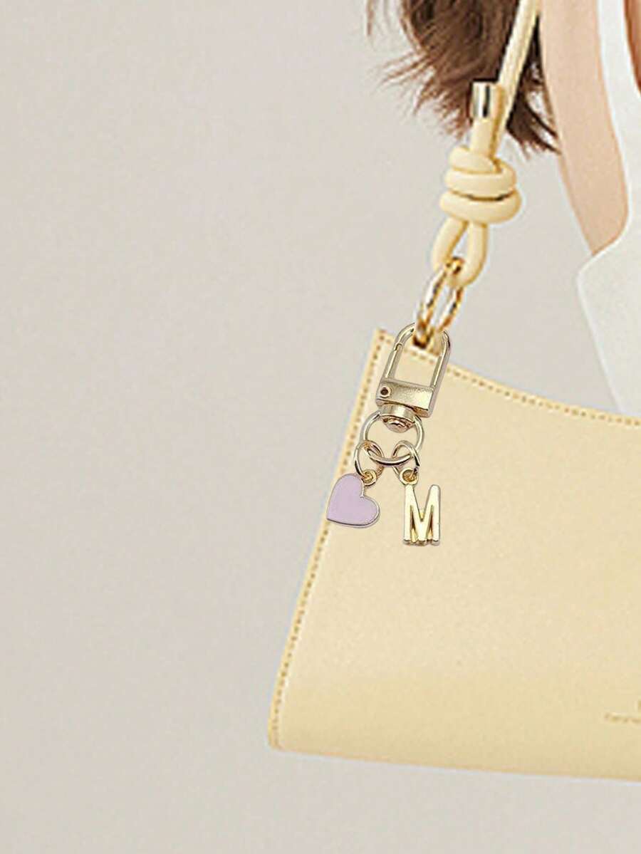 SHEIN قلادة وحلقة مفاتيح