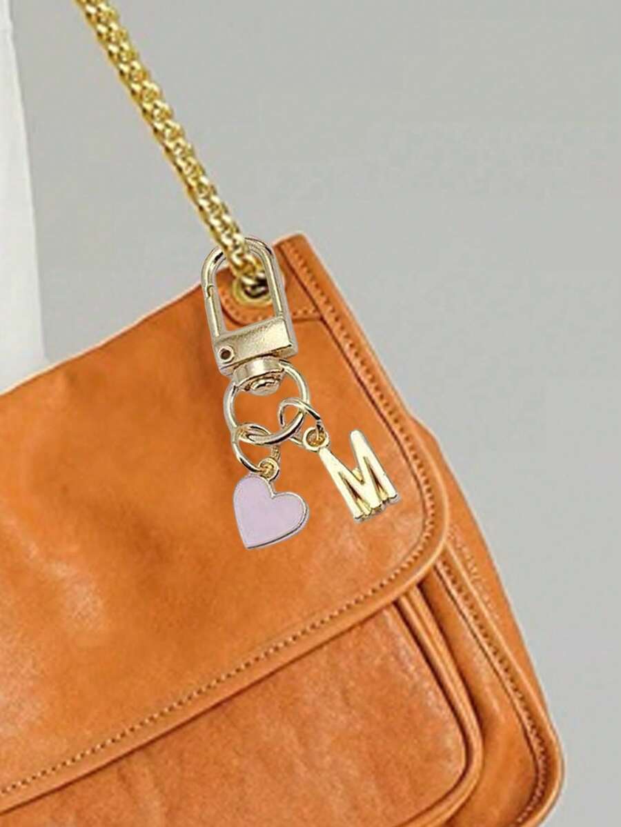 SHEIN قلادة وحلقة مفاتيح