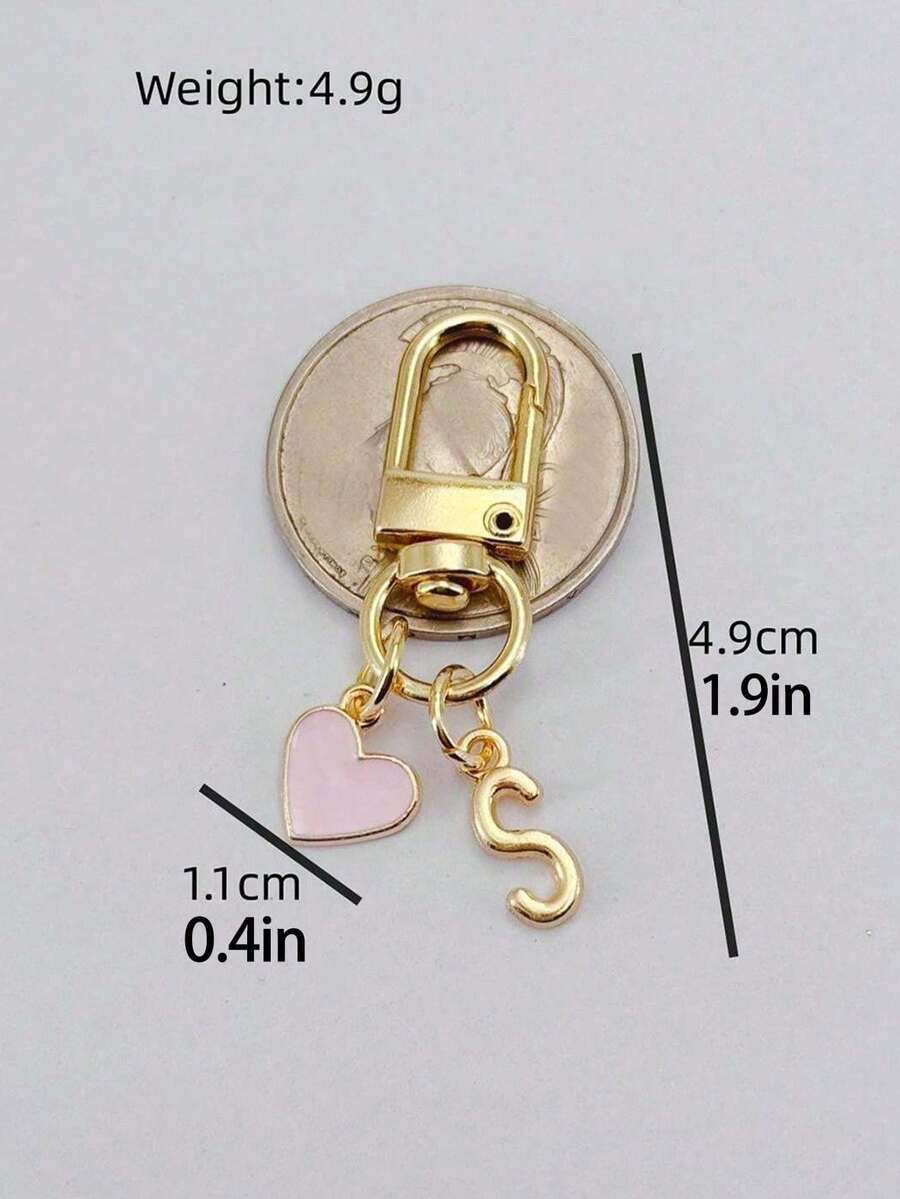 SHEIN قلادة وحلقة مفاتيح