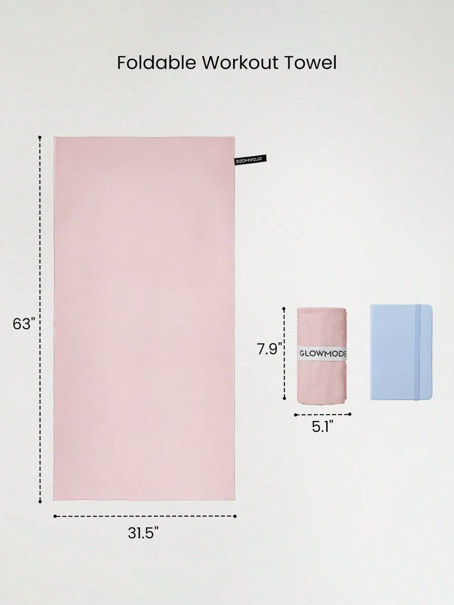 SHEIN GLOWMODE فوطة متعددة الاستخدام قابلة للطي مع غطاء