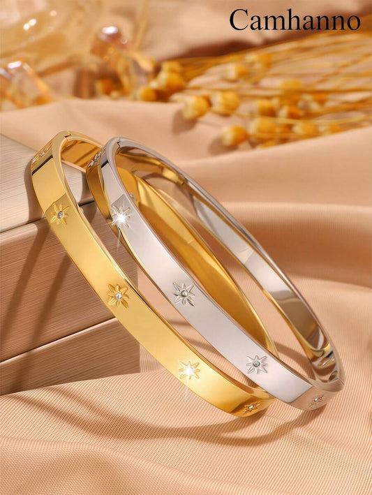 SHEIN سوار ستانلس ستيل أنيق