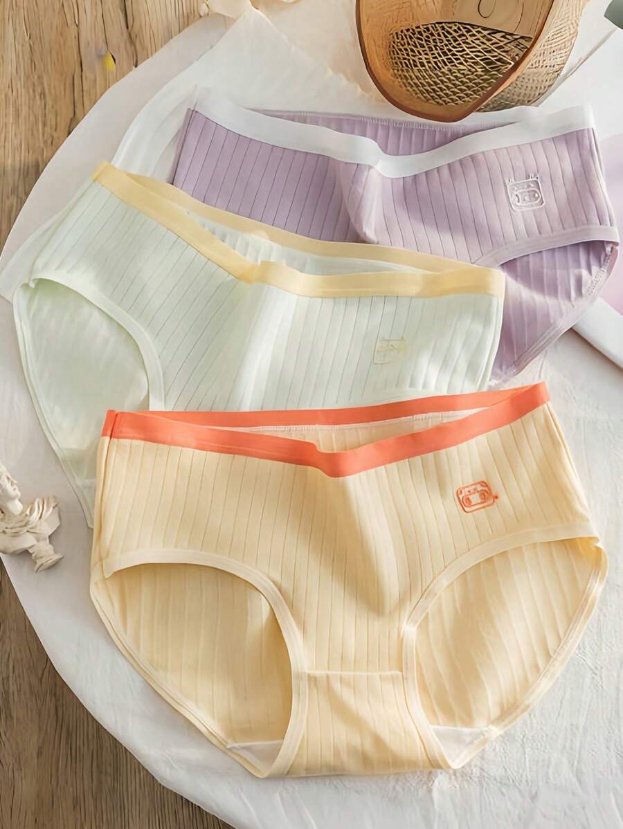 SHEIN ملابس داخلية نسائية 5 قطع قطنية