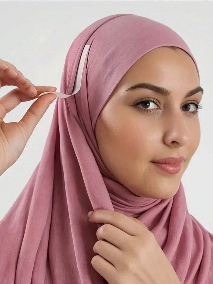 SHEIN شريط دبابيس الحجاب لاصق مضاد للانزلاق