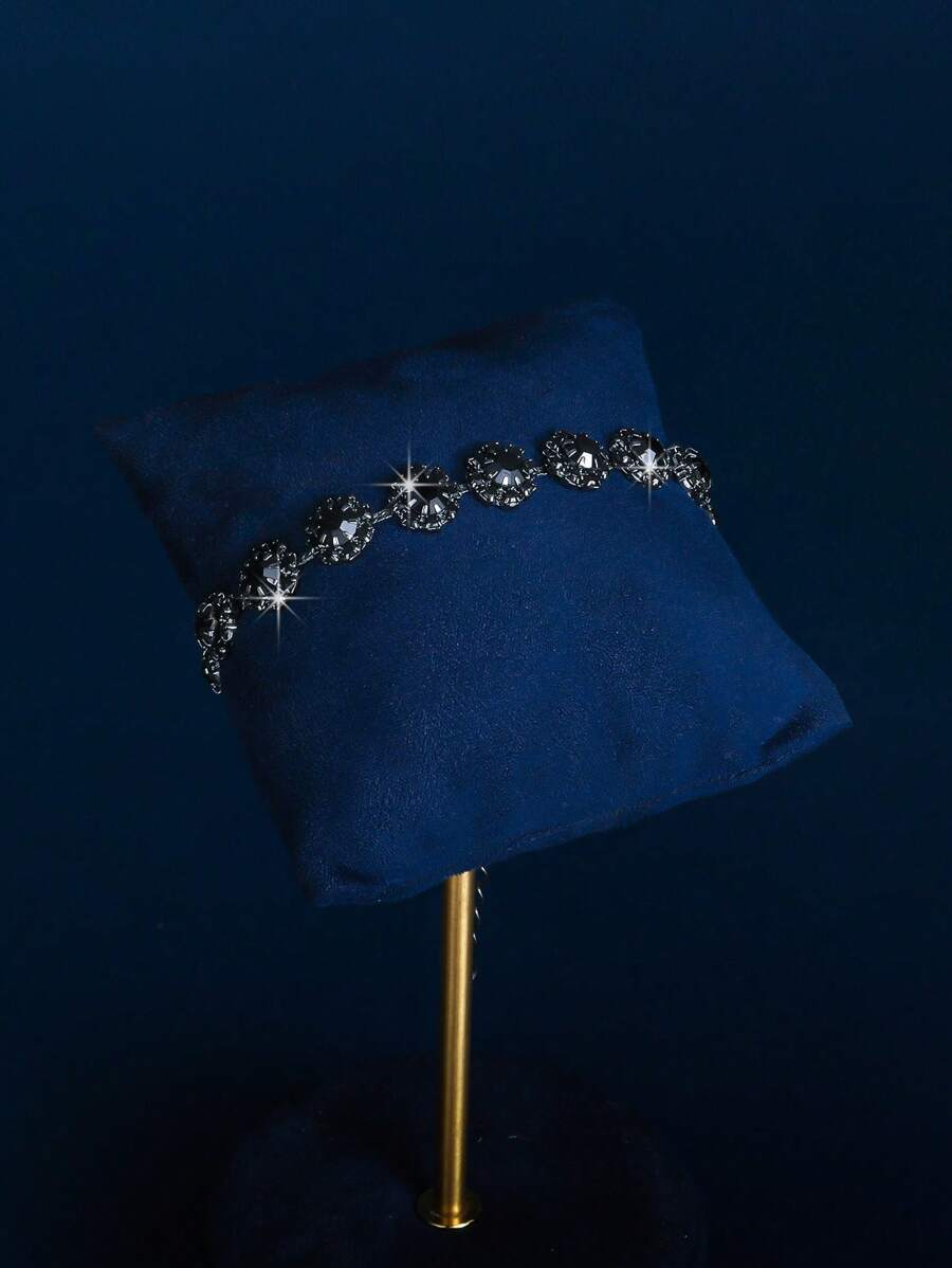 SHEIN طقم مجوهرات مرصع بالراين