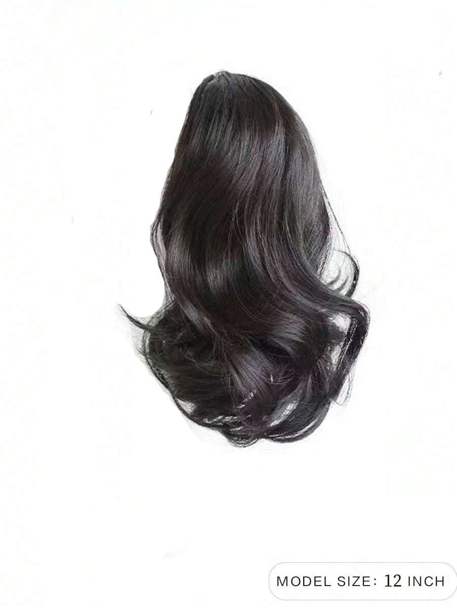 SHEIN باروكة شعر مجعد متوسطة الطول 12 سم