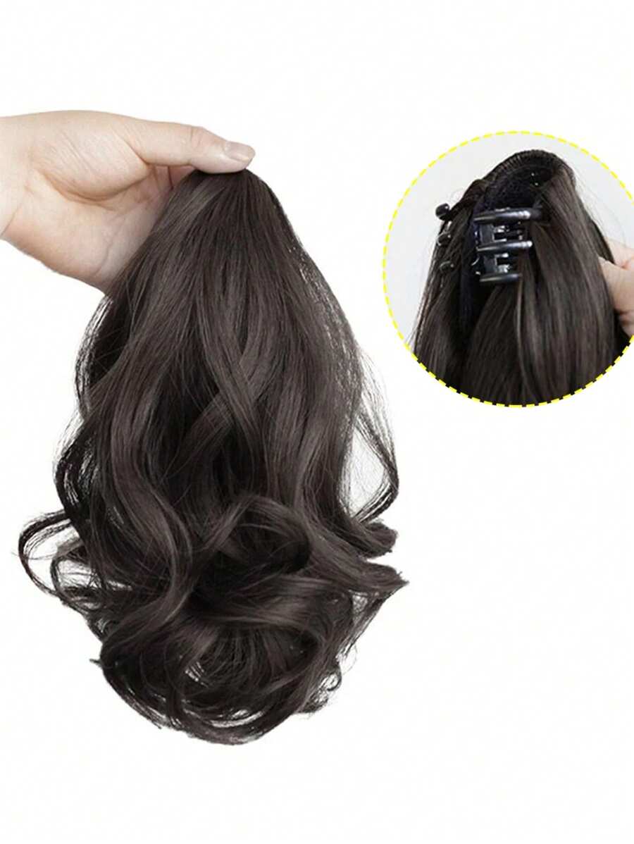 SHEIN باروكة شعر مجعد متوسطة الطول 12 سم