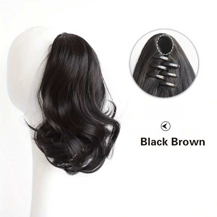 SHEIN باروكة شعر مجعد متوسطة الطول 12 سم
