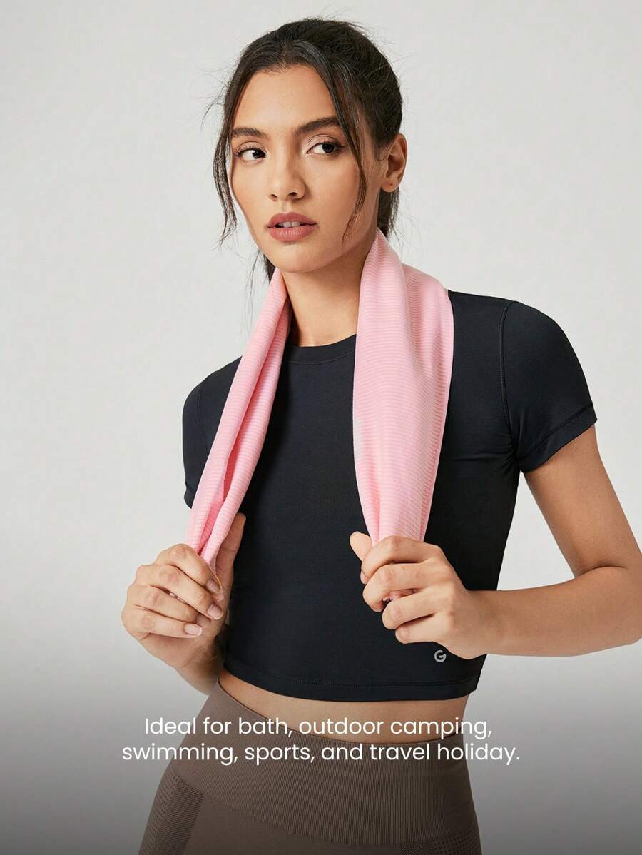 SHEIN GLOWMODE منشفة رياضية لتجفيف سريع وتبريد وإزالة الروائح