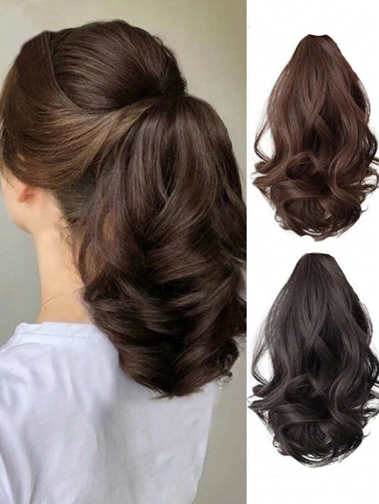 SHEIN باروكة شعر مجعد متوسطة الطول 12 سم