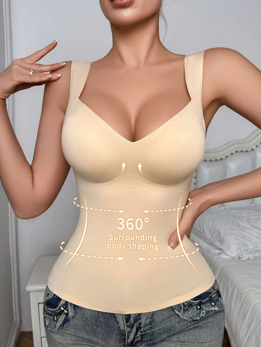 SHEIN NudeFit بودي خفيف مشد للخصر والبطن