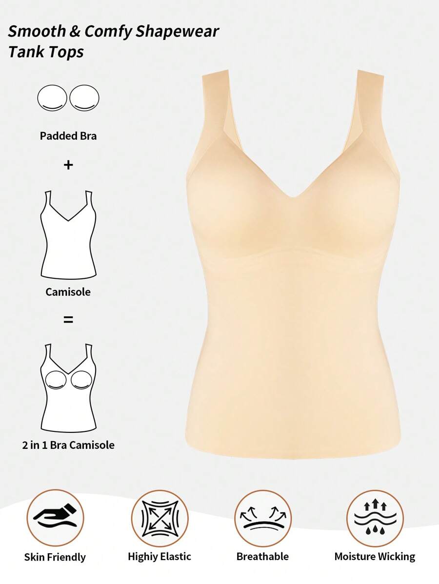 SHEIN NudeFit بودي خفيف مشد للخصر والبطن