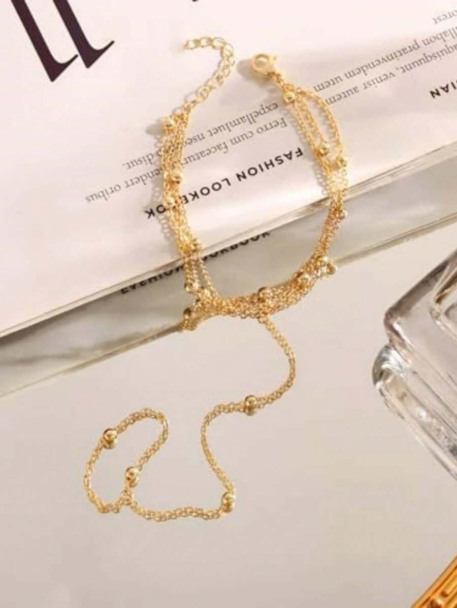 SHEIN سلسلة يد متعددة الطبقات
