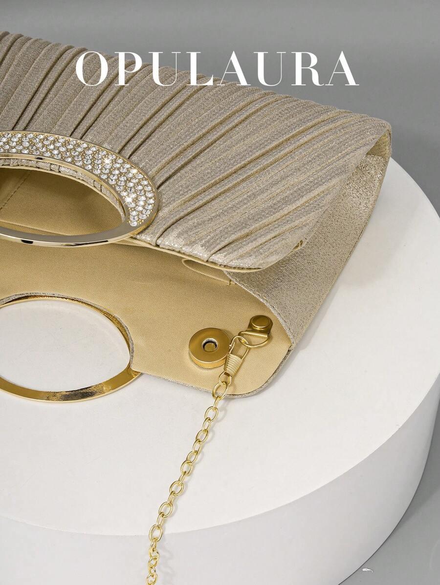 SHEIN حقيبة مرصعة بالراين أنيقة