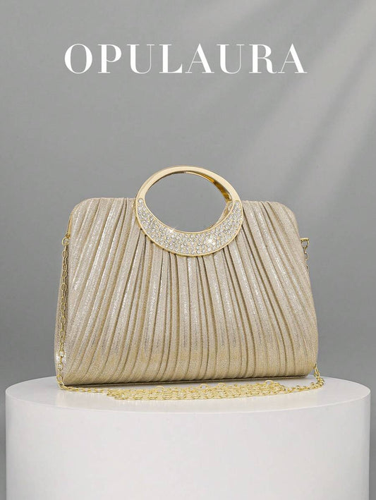 SHEIN حقيبة مرصعة بالراين أنيقة