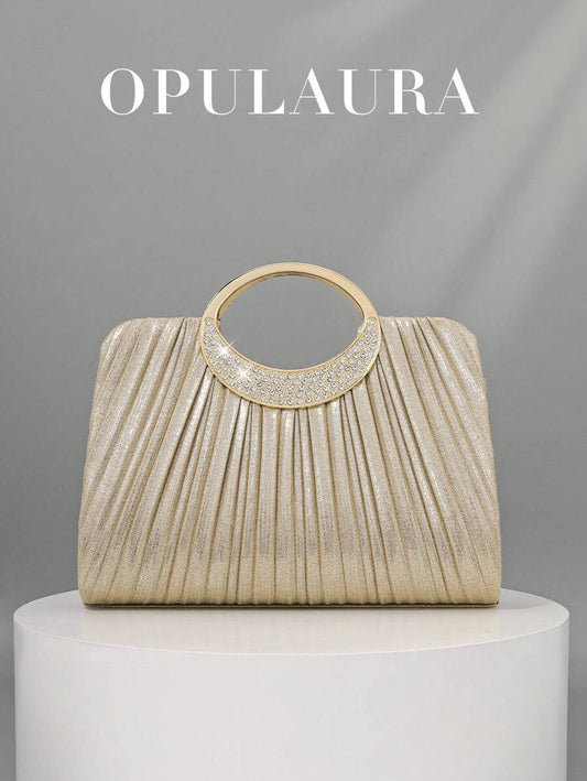 SHEIN حقيبة مرصعة بالراين أنيقة