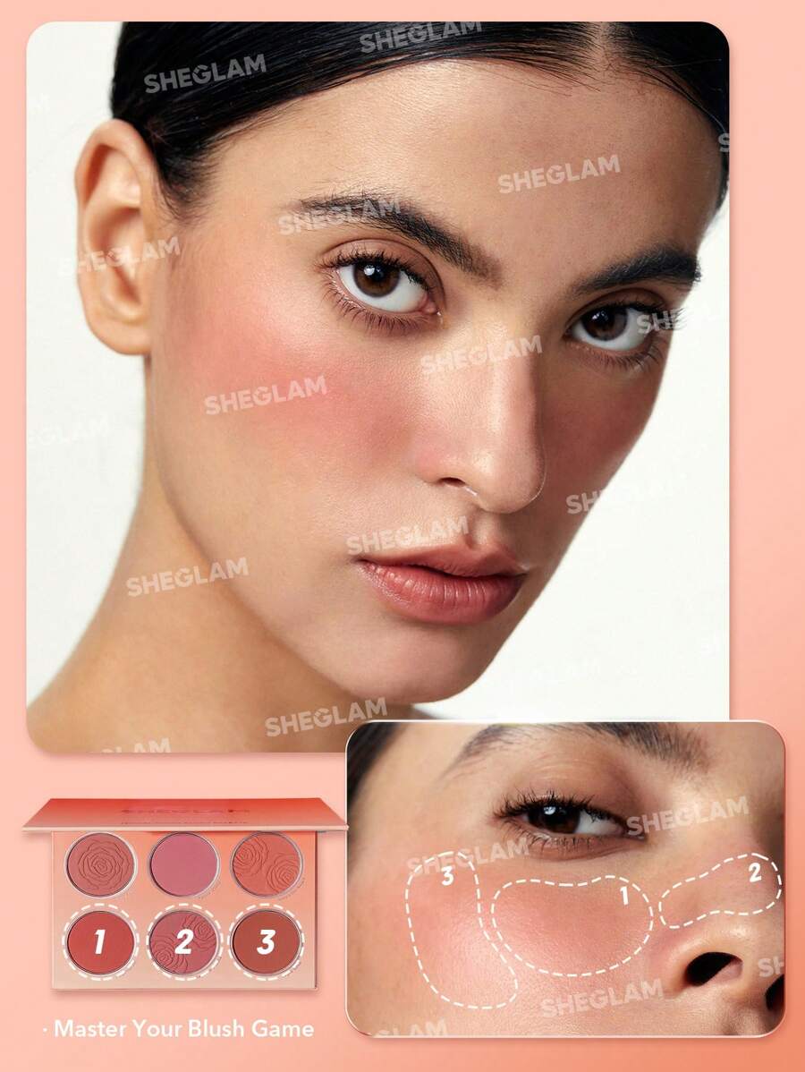 SHEGLAM Floral Flush باليت أحمر خدود