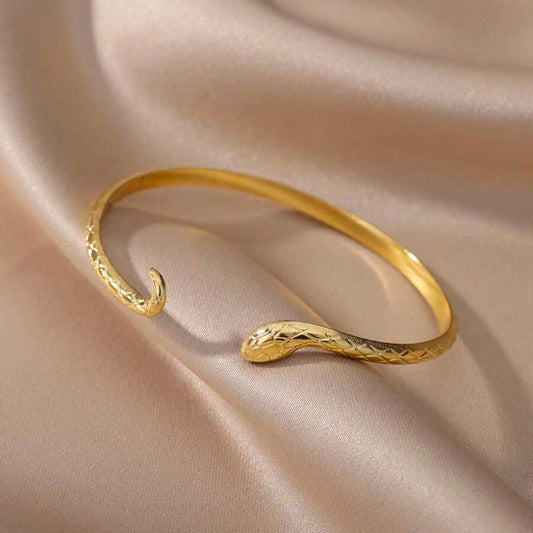 SHEIN سوار فولاذ على شكل ثعبان