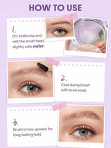 SHEIN SHEGLAM Stick Em Up صابون رفع و تثبيت الحواجب