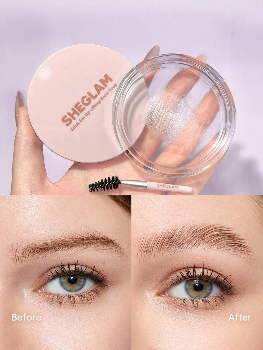 SHEGLAM Stick Em Up صابون رفع و تثبيت الحواجب يدوم طوال اليوم