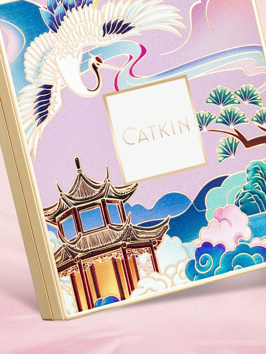 CATKIN بلاشر بودرة للخدود أحمر قابل للدمج