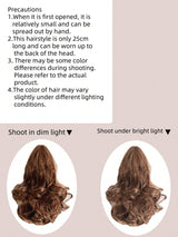 SHEIN SHDanrtsey باروكة شعر بشكل ذيل حصان مضفر خفيف الوزن