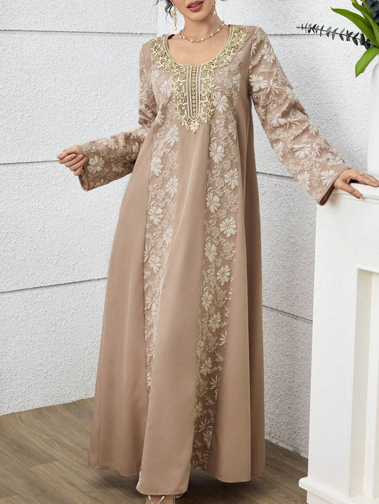 SHEIN Al Najma سترة كارديجان جاكارد تقليدي تركي وعربي