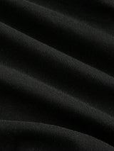 SHEIN MOD فستان أسود طويل بحزام