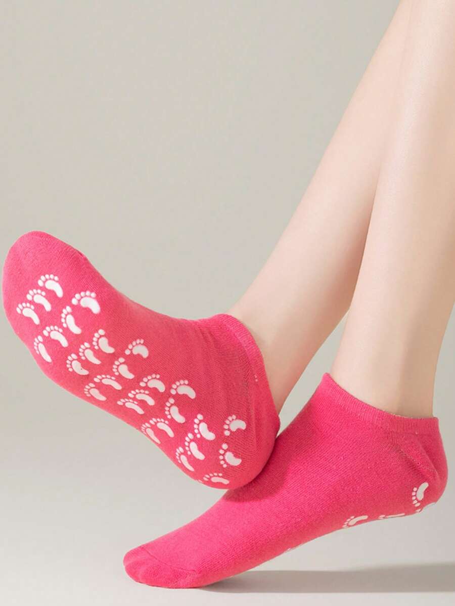 SHEIN زوج أقنعة قدم بالزيوت الأساسية لتبييض وترطيب القدمين