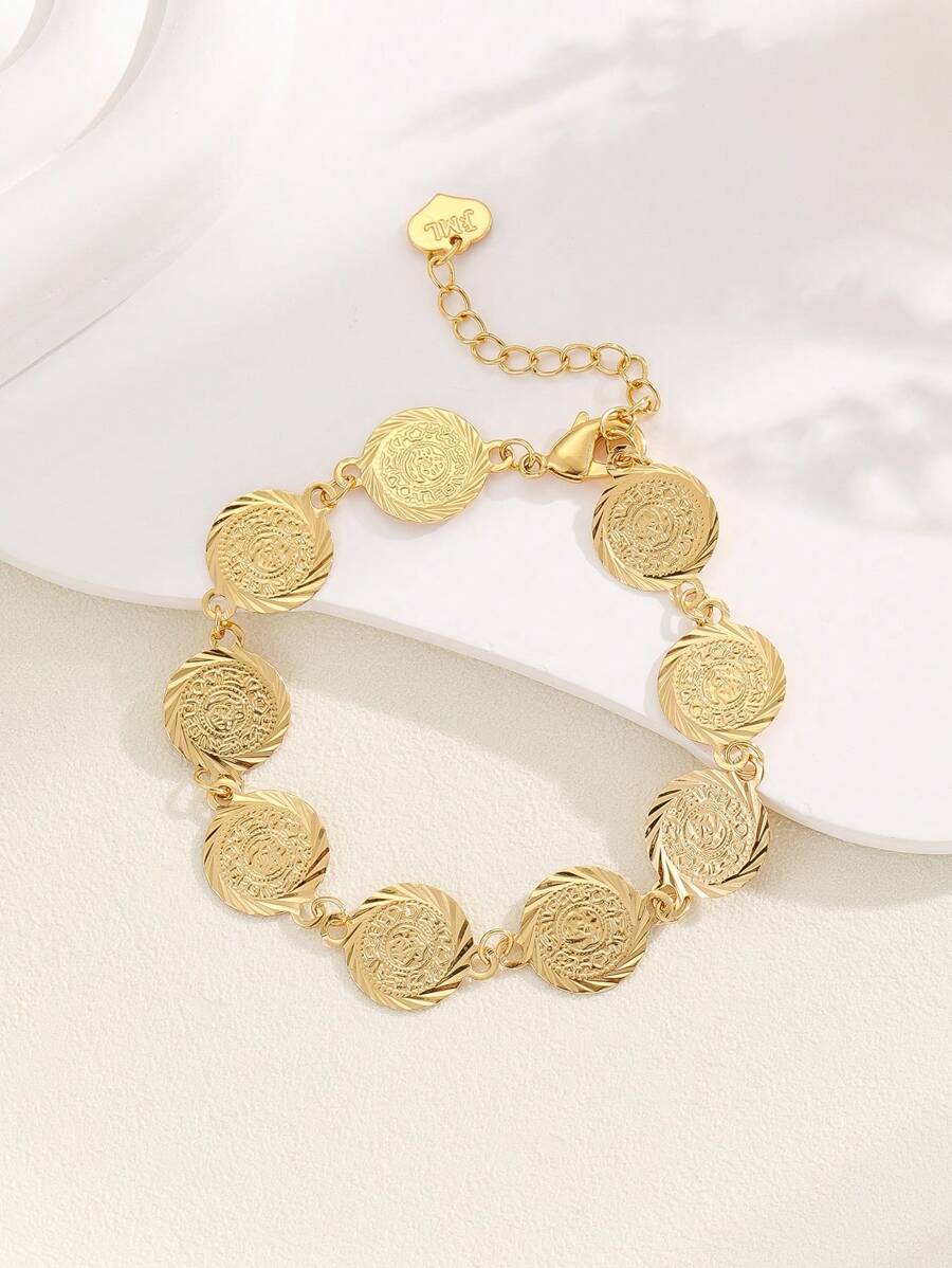 SHEIN سوار نسائي أنيق متقاطع ومستدير
