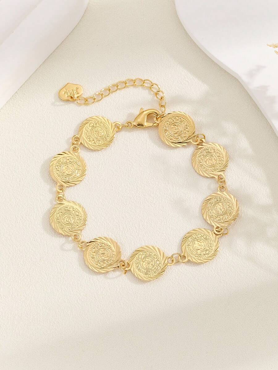SHEIN سوار نسائي أنيق متقاطع ومستدير