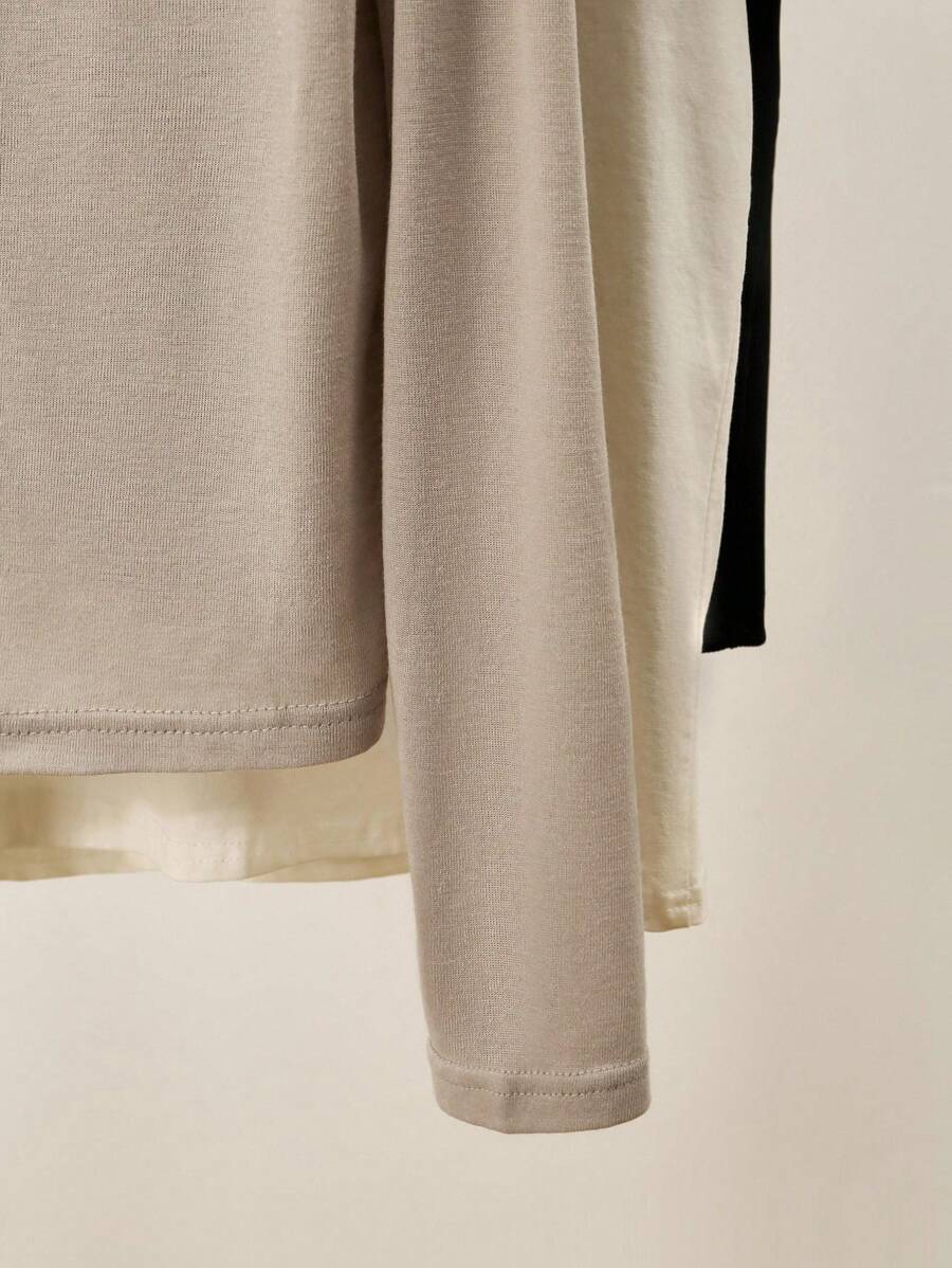 SHEIN INAWLY بلوزة نسائية بأزرار أمامية ولون كاكي