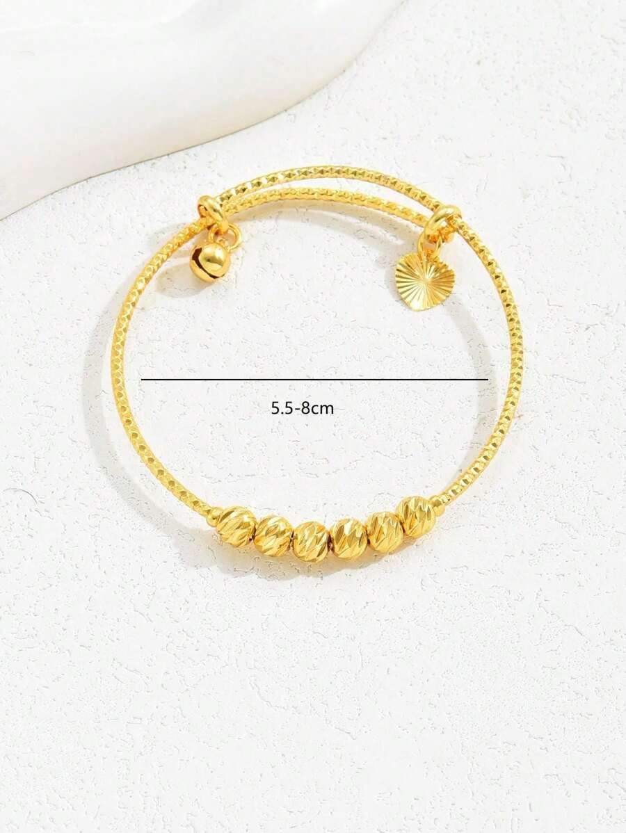 SHEIN إسورة ذهبية مرنة قابلة للتعديل