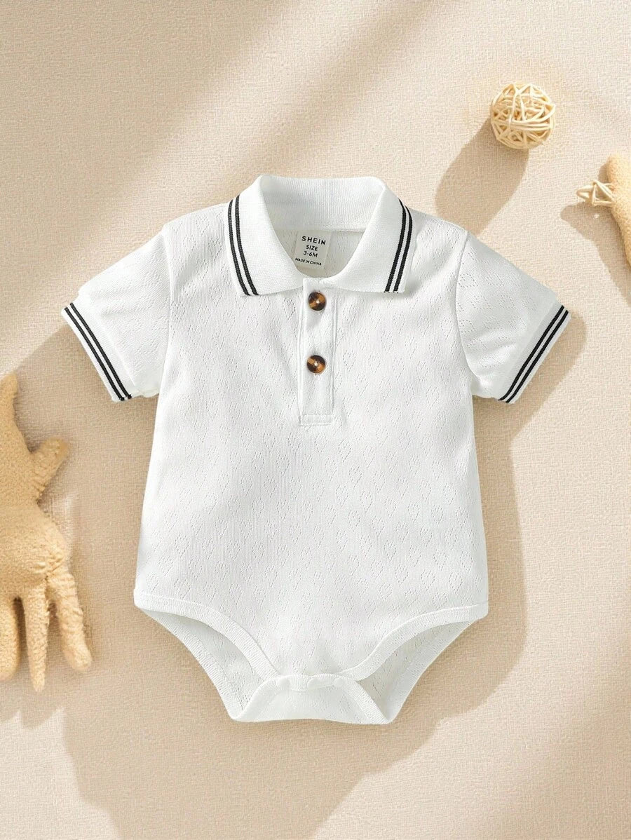 SHEIN Souflis بدلة رضّع أولادي مريحة وجذابة