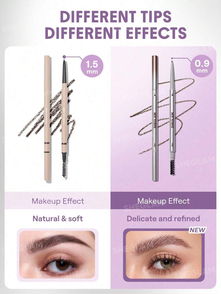 SHEGLAM Ultra Slim قلم حواجب